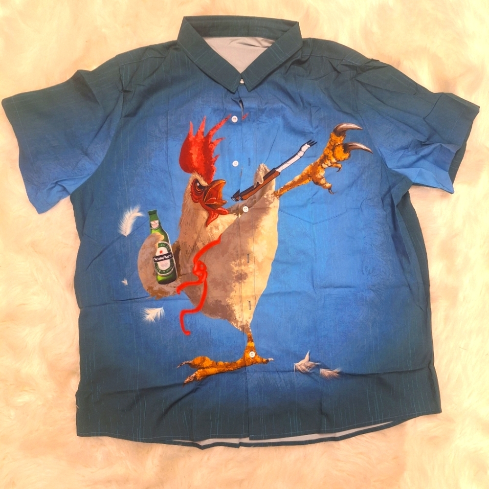 Kicking Chicken Casual shirt - New in package
